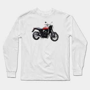 Kawasaki Z900RS 18 red, paint Long Sleeve T-Shirt